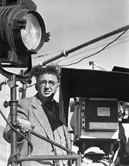 Karl Freund Behind Camera on Parnell Set