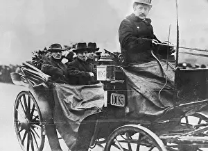 Karl Liebknecht in Carriage with Followers