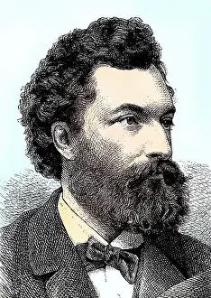 Huge Prints: Karl Wolff, born 1850, journalist and newspaper editor in Transylvania