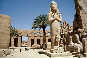Granite Gallery: Karnak Temple, Luxor, Egypt