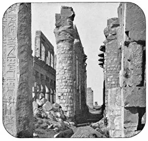 Images Dated 23rd July 2018: Karnak Temple in Luxor, Egypt - Ottoman Empire