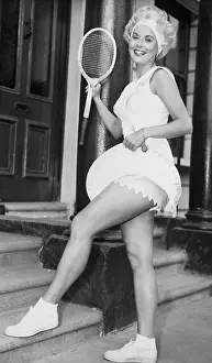 Wimbledon Prints: Karol Fageros in Tennis Costume