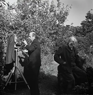 Huty25204 Prints: Karsh And Augustus John