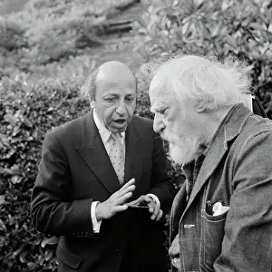 Huty25204 Prints: Karsh And Augustus John