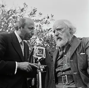 Huty25204 Prints: Karsh And Augustus John