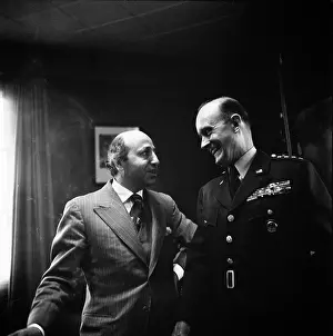 Us Army Prints: Karsh And General Gruenther