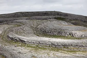 Clare Prints: Karst landscape, Burren National Park, County Clare, Ireland, Europe