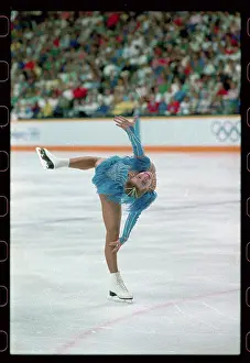 Calgary Prints: Katarina Witt In Performance