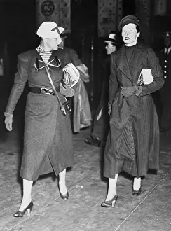 Kate Hepburn &Secretary Laura Harding