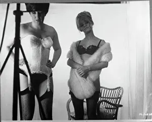 Kate Williams & Carol White In Lingerie