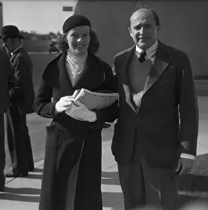 Katharine Hepburn And Merian C. Cooper