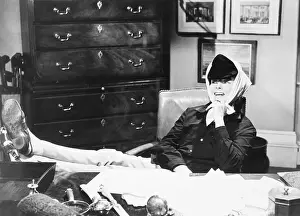 Raised Prints: Katharine Hepburn Relaxes
