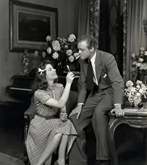 Katharine Hepburn And Van Heflin