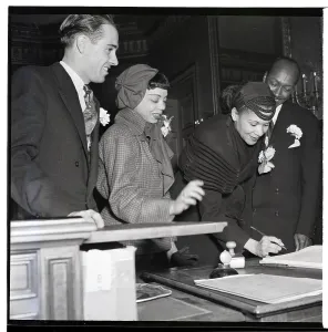 Trumpeter Prints: Katherine Dunham Signs Registry; Others