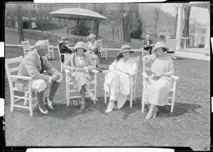 Bath County Prints: Katherine Ingalls with Colleagues
