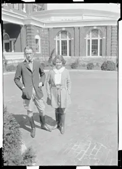 Bath County Prints: Katherine Morey with a Colleague
