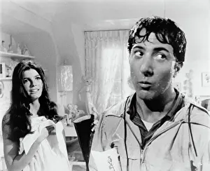 Katherine Ross And Dustin Hoffman In The Graduate