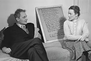 Huty36836 Prints: Kathleen Raine & Stephen Spender