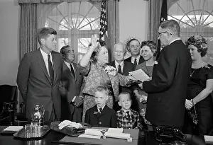Kathryn Granahan Taking Oath