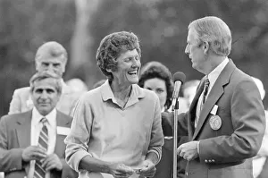 Kathy Whitworth After Winning Golf Championship