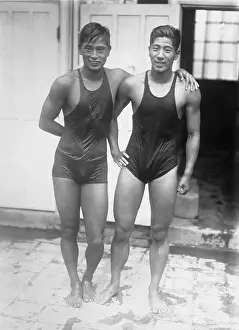 Tokyo Prints: Katsuo Takaishi with Teammate