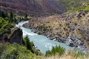 Images Dated 18th January 2013: Kawarau River in the Kawarau Gorge, Otago Region, New Zealand