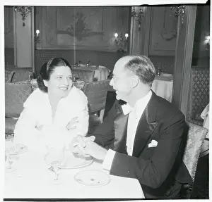 Kay Francis Sitting with Donald Ogden Stewart
