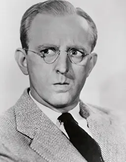 Kay Kyser Wearing Suit and Tie with Eyeglasses