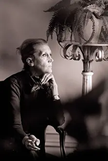 Consultant Prints: Kay Thompson Seated with Cigarette
