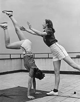 Upside Down Prints: Keeping Fit