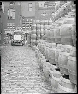 Similarity Prints: Keg-Filled Brewery Yard