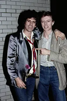 Huty30102 Prints: Keith Richards And David Bowie