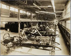 Assembly Line Prints: Kelsey Motor Car Factory