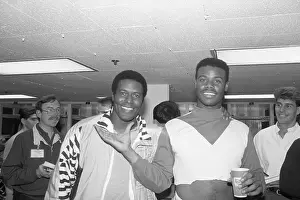 Congratulating Prints: Ken Griffey Jr. And Father