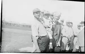 Keneshaw Landis with His Dodger Friends
