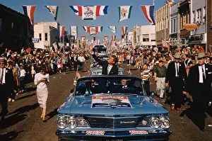 Kennedy on the Campaign Trail in Texas 1960