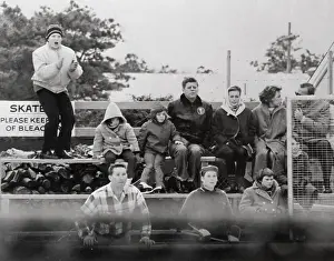 Hyannis Prints: Kennedy Family During Family Game Play