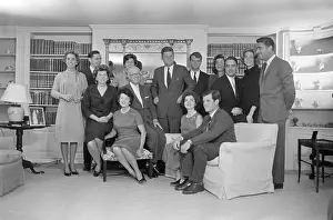 Kennedy Family in Hyannisport Home