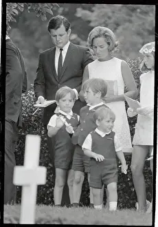 Kennedy Family Members Standing Together