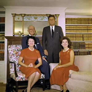 Daughter In Law Prints: Kennedy Family Portrait