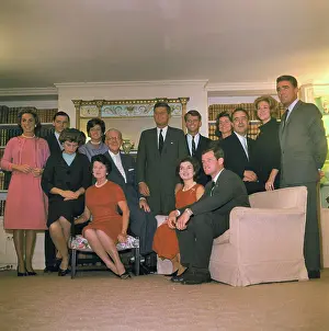 Daughter In Law Prints: Kennedy Family Portrait