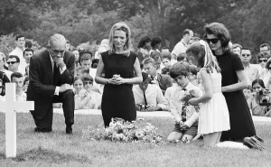 Burial Prints: Kennedy Family At RFK's Burial