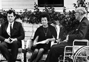 Slain Prints: Kennedy Natl Television Thank You