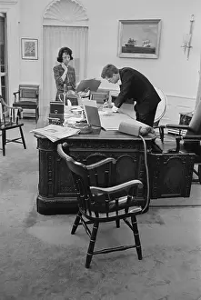 Kennedy in the Oval Office