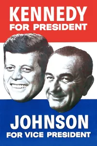 Poster Prints: Kennedy For President; Johnson For Vice President