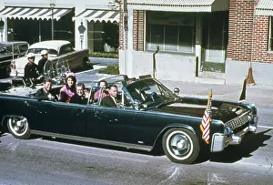 Limousine Prints: Kennedys and Connally in Limousine