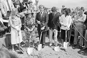Generations Prints: The Kennedys at Groundbreaking Ceremony