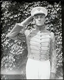 Kenneth E. Fields Saluting