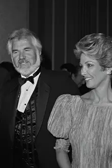 Huty25215 Prints: Kenny Rogers And Marianne Gordon