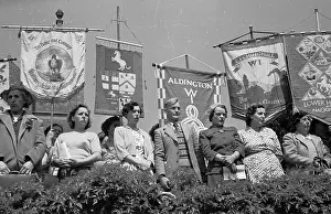 Parades And Processions Prints: Kent Coronation Rally